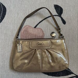 Coach Metallic Gold Small Bag